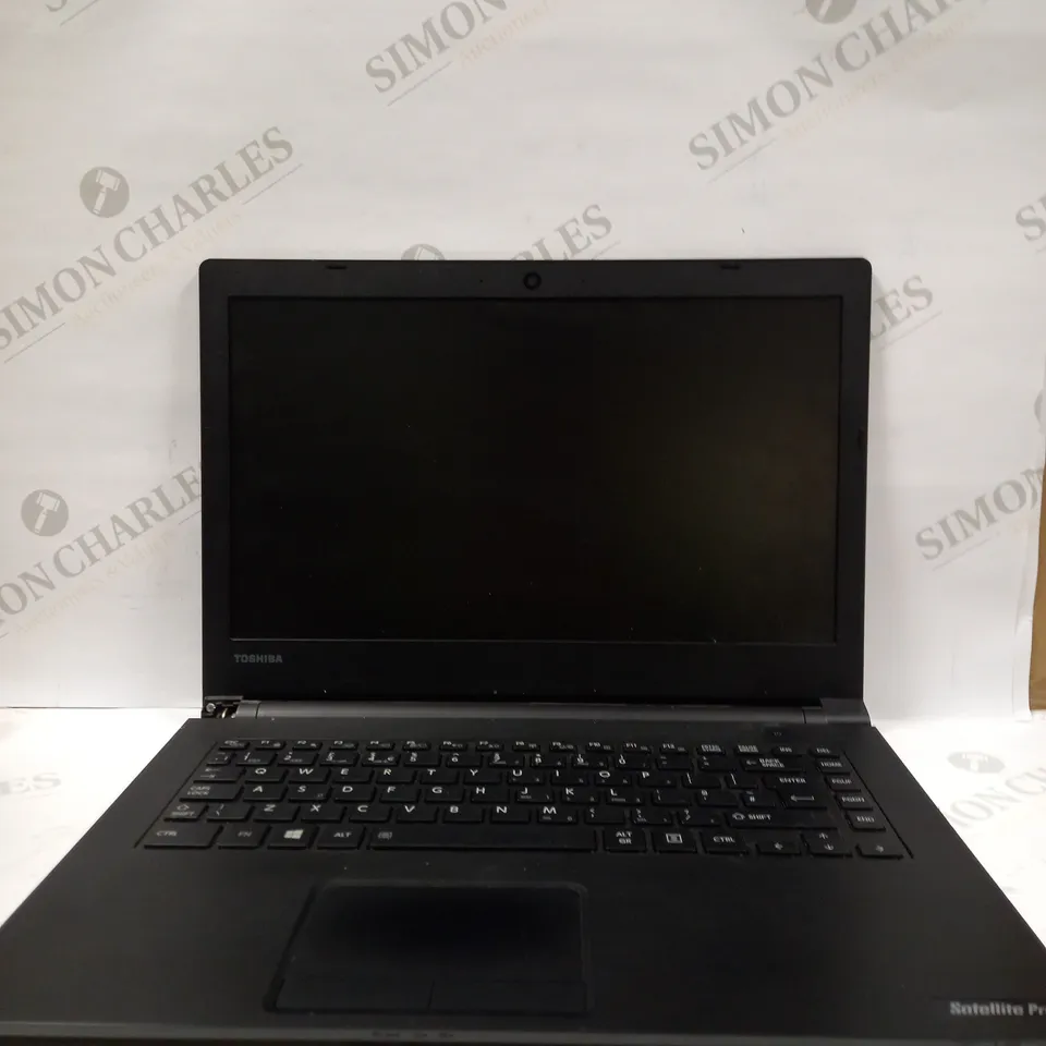 TOSHIBA SATELLITE PRO LAPTOP IN BLACK