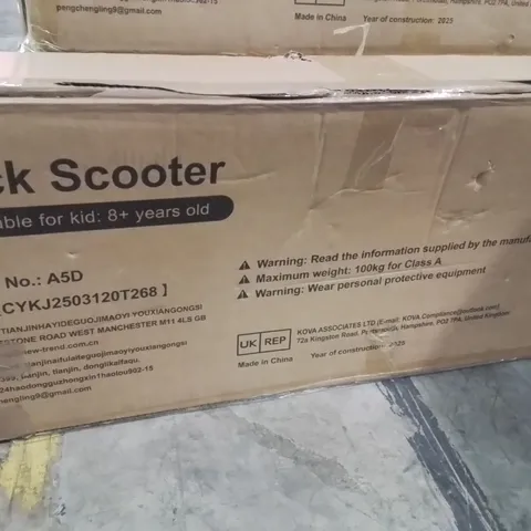 BOXED KIDS KICK SCOOTER 