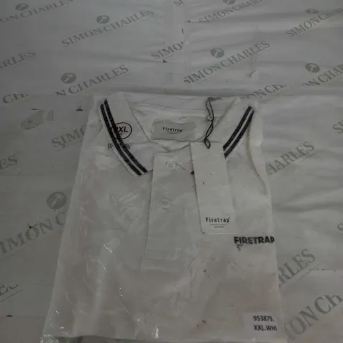 FIRETRAP MENS LAZER POLO SHIRT - XXL