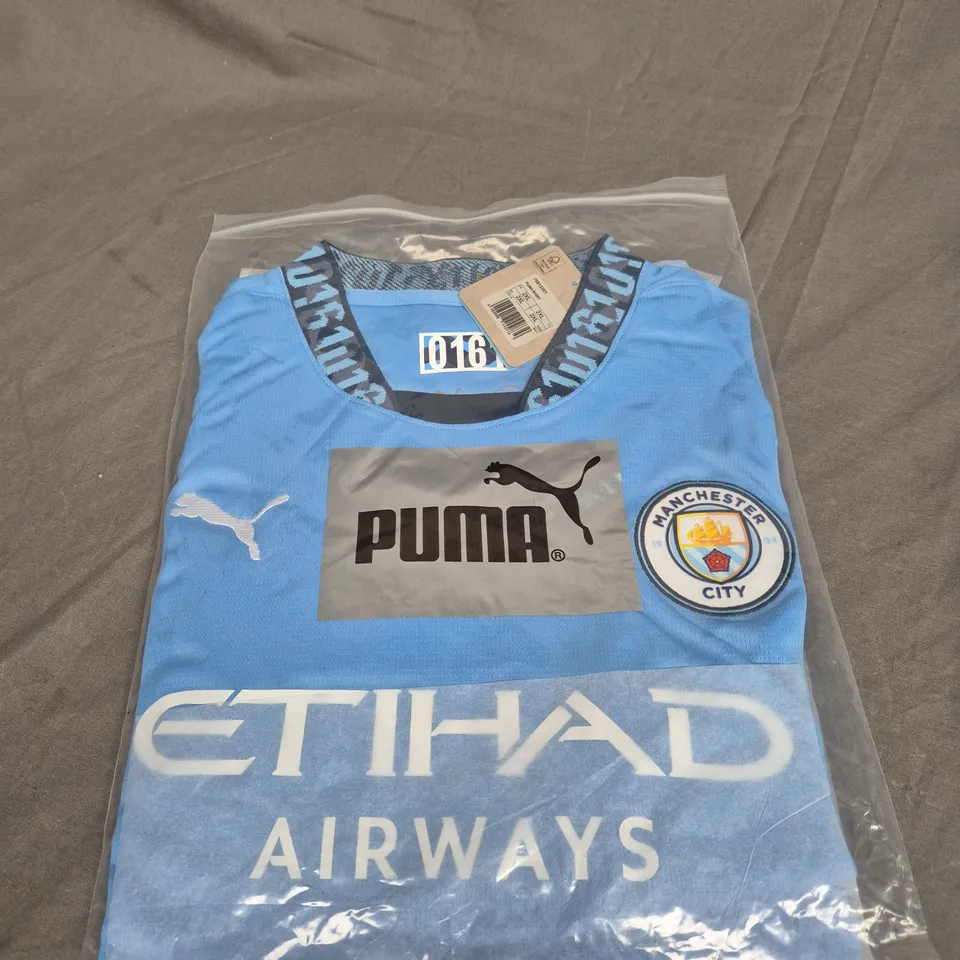 BAGGED MANCHESTER CITY FC HOME JERSEY - SIZE 2XL