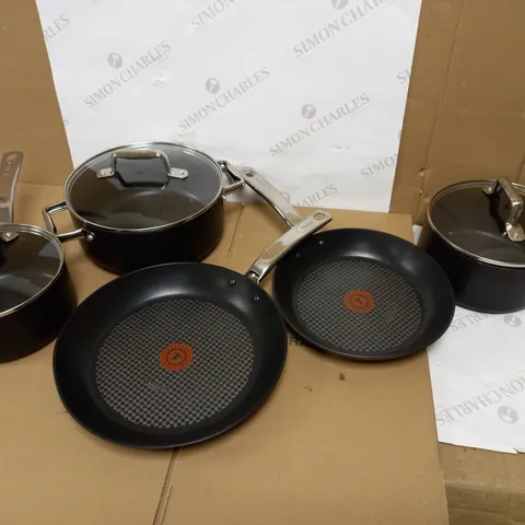 TEFAL C556S554 PROGRADE INDUCTIONCOOKWARE SET
