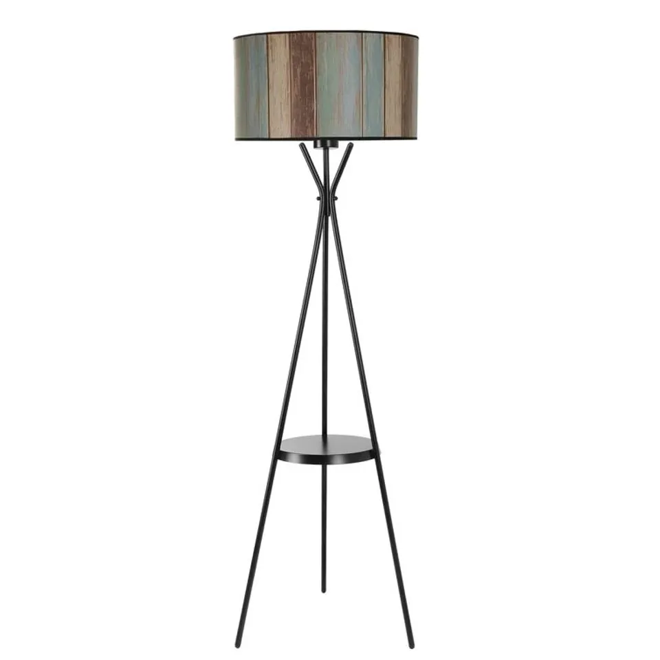 KEY VISTA 158CM TRAY TABLE FLOOR LAMP(2 OF 2 ONLY)