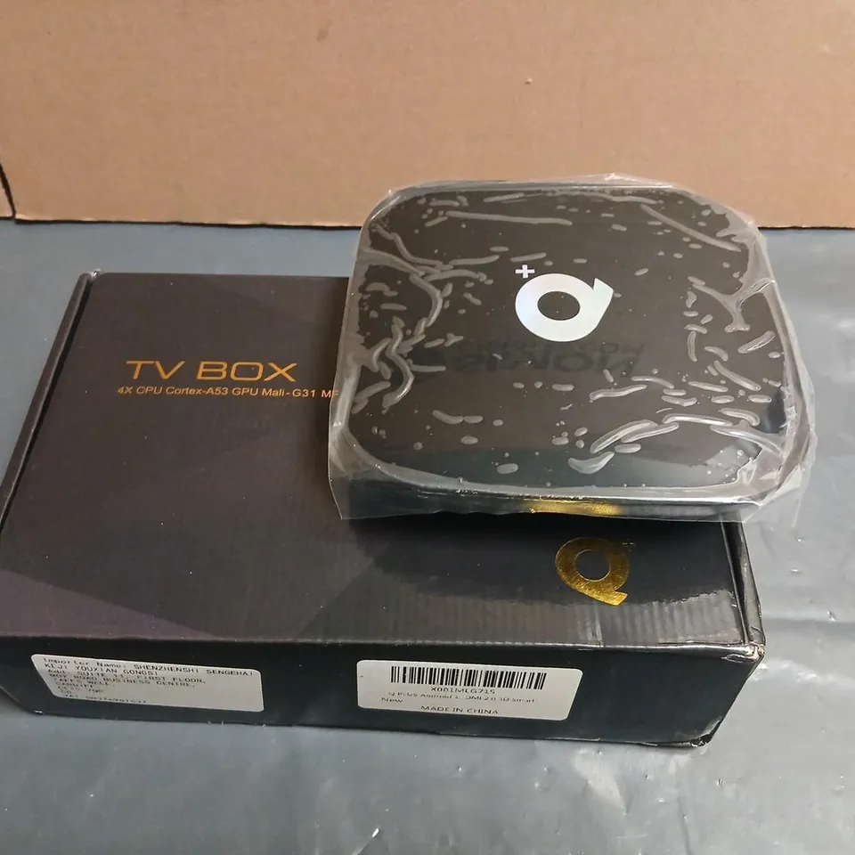 ANDROID TV BOX – BLACK, QUAD-CORE CORTEX‑A53, MALI‑G31 