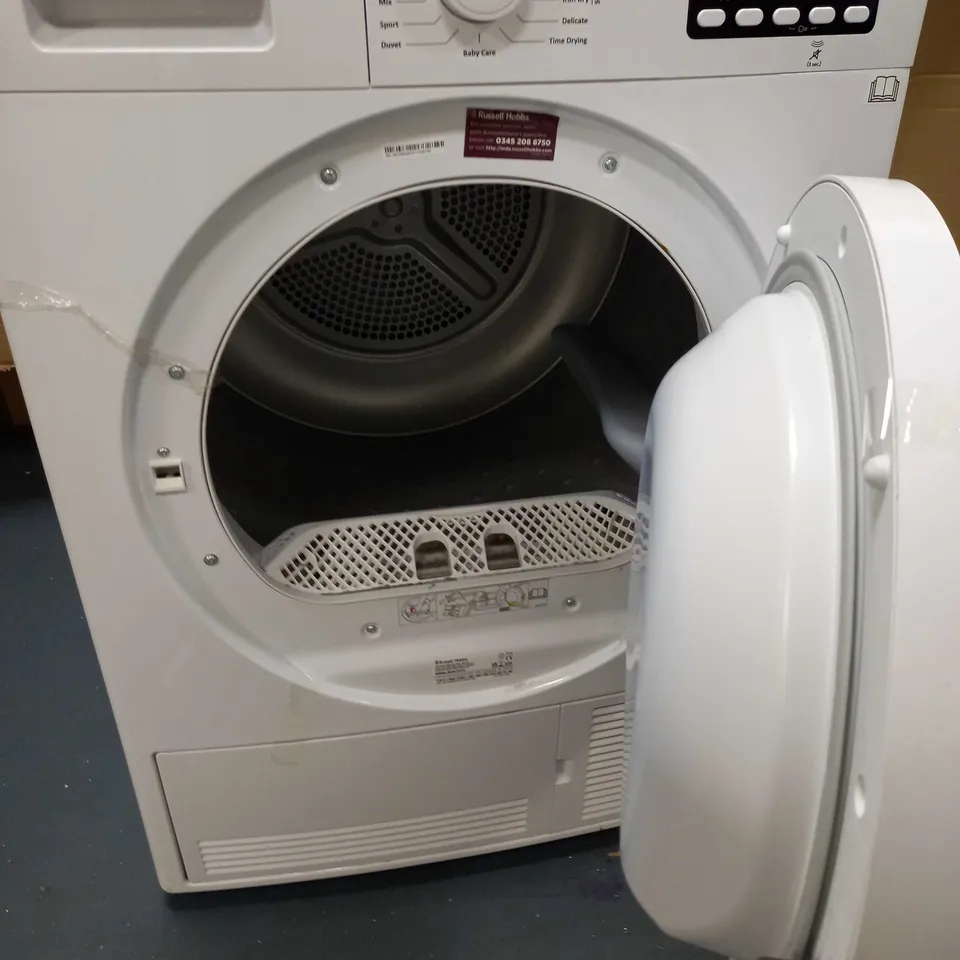 RUSSELL HOBBS RH8CTD701 FREESTANDING CONDENSER DRYER COLLECTION ONLY