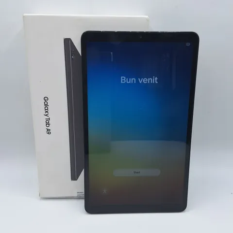 BOXED SAMSUNG GALAXY TAB A9 4GB/64GB IN GRAPHITE - SM-X110