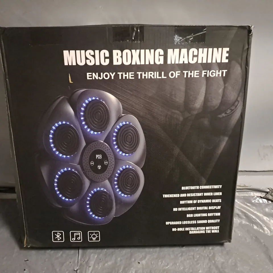 BOXED MUSIC BOXING MACHINE