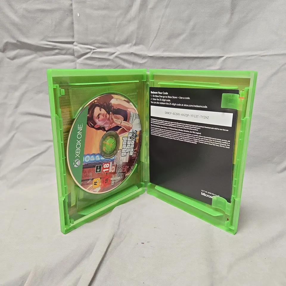 GRAND THEFT AUTO V PREMIUM EDITION (XBOX ONE) – BOXED