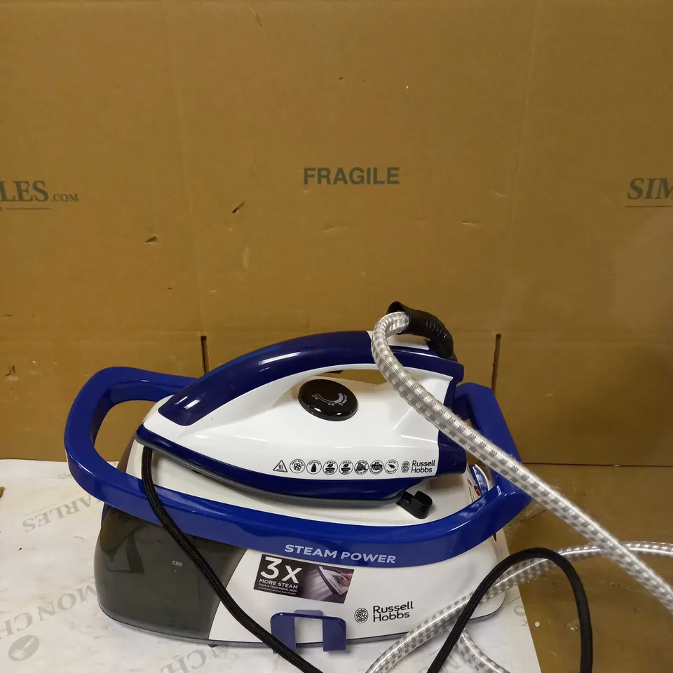 RUSSELL HOBBS STEAM GENERATOR IRON - PURPLE/WHITE