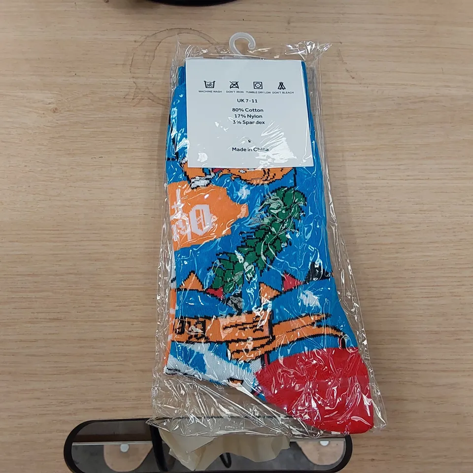 BOX OF BRAND NEW BIER CO OKTOBERFEST SOCKS // APPROXIMATELY 320 PAIRS (1 BOX)