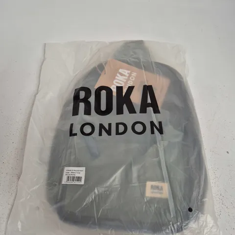 ROKA LONDON BACKPACK – RECYCLED NYLON, LARGE, MILITARY TONAL