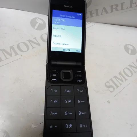 NOKIA 2720 FLIP MOBILE PHONE - BLACK
