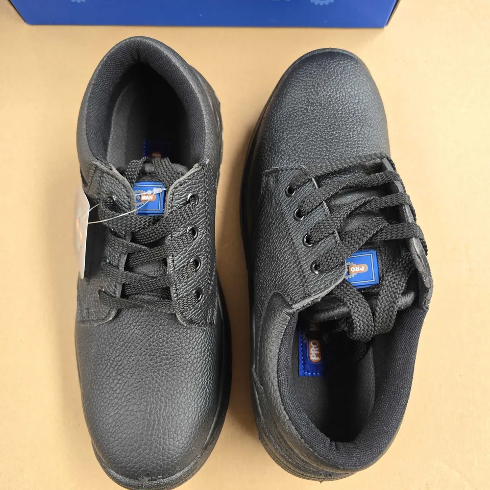 BRAND NEW BOXED PROMAN CHUKKA SAFETY SHOES IN BLACK - UK 10