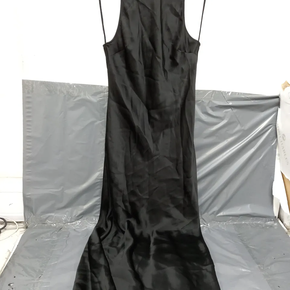 STOCKHOLM ATELIER & OTHER STORIES BACK ZIP DRESS IN BLACK - EU 40