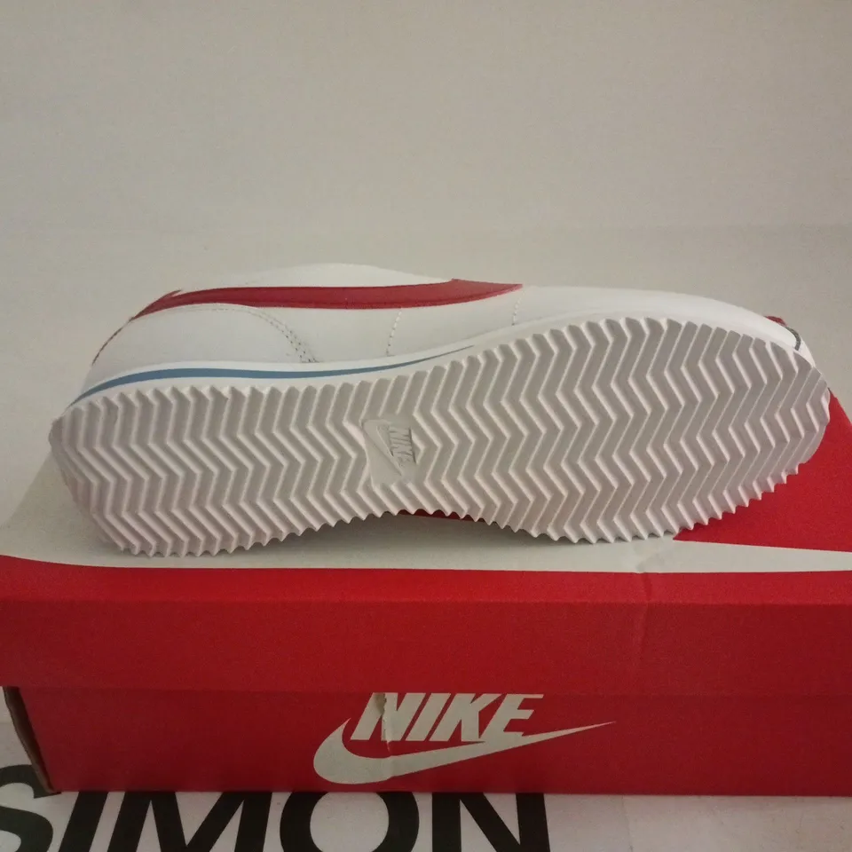 NIKE CORTEZ WHITE/RED/BLUE UK 6 BOXED