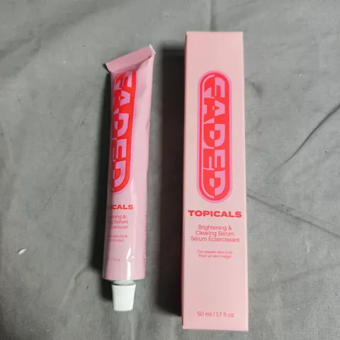 BOXED FACED TOPICALS BRIGHTENING & CLEARING SERUM – 50 ML