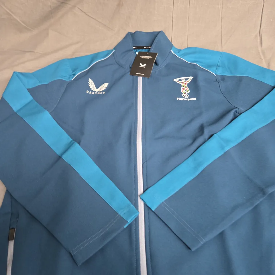 CASTORE HARLEQUINS ZIP JACKET SIZE XS