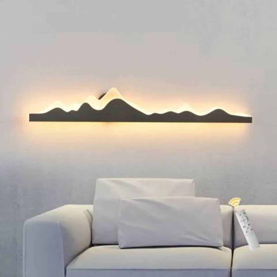 BOXED 1-LIGHT 120CM LED DIMMABLE MODERN FLUSH MOUNTED WALL SCONCE