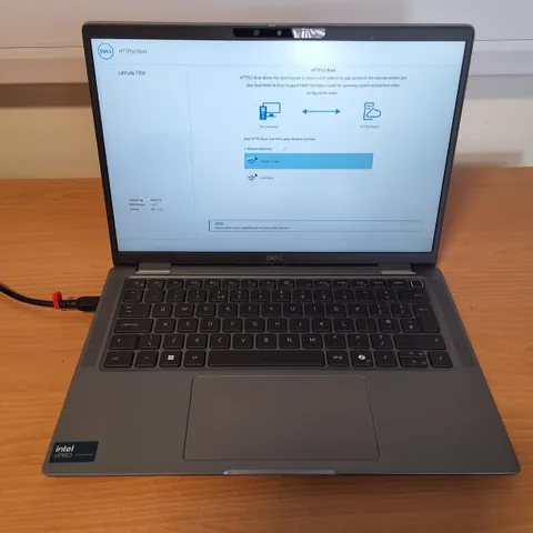 UNBOXED DELL LATITUDE 7350 INTEL VPRO LAPTOP IN SILVER 
