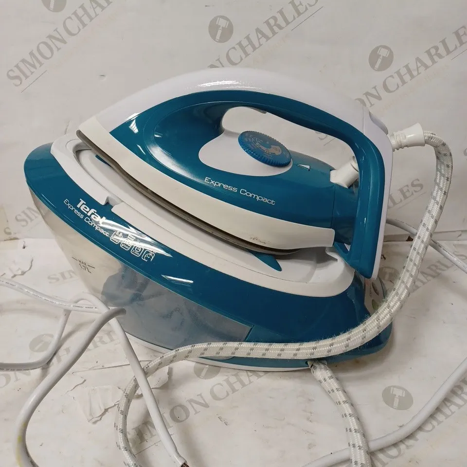 TEFAL EXPRESS COMPACT SV7111 STEAM GENERATOR IRON/AQUA BLUE
