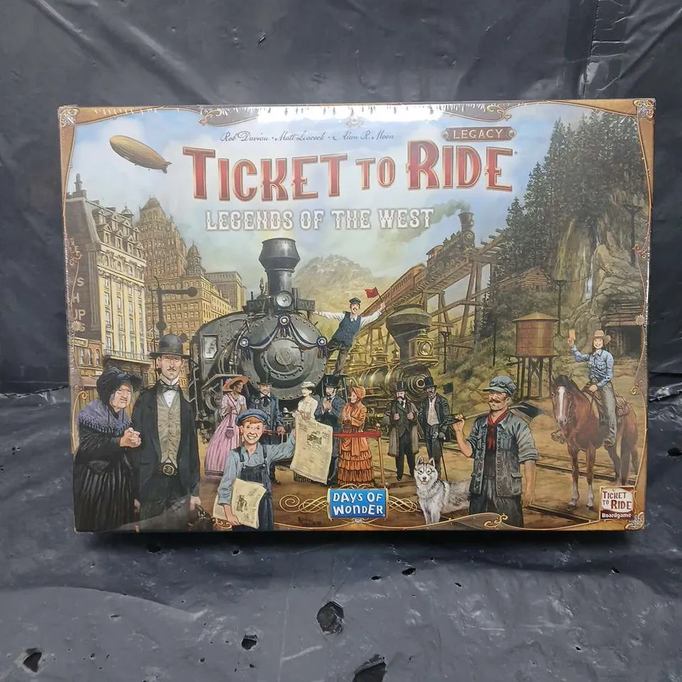 BOXED SEALED TICKET TO RIDE LEGENDS OF THE WEST GAME 