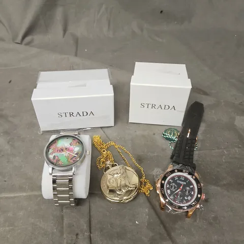 APPROXIMATELY 15 ASSORTED WATCHES IN VARIOUS BRANDS & STYLES 