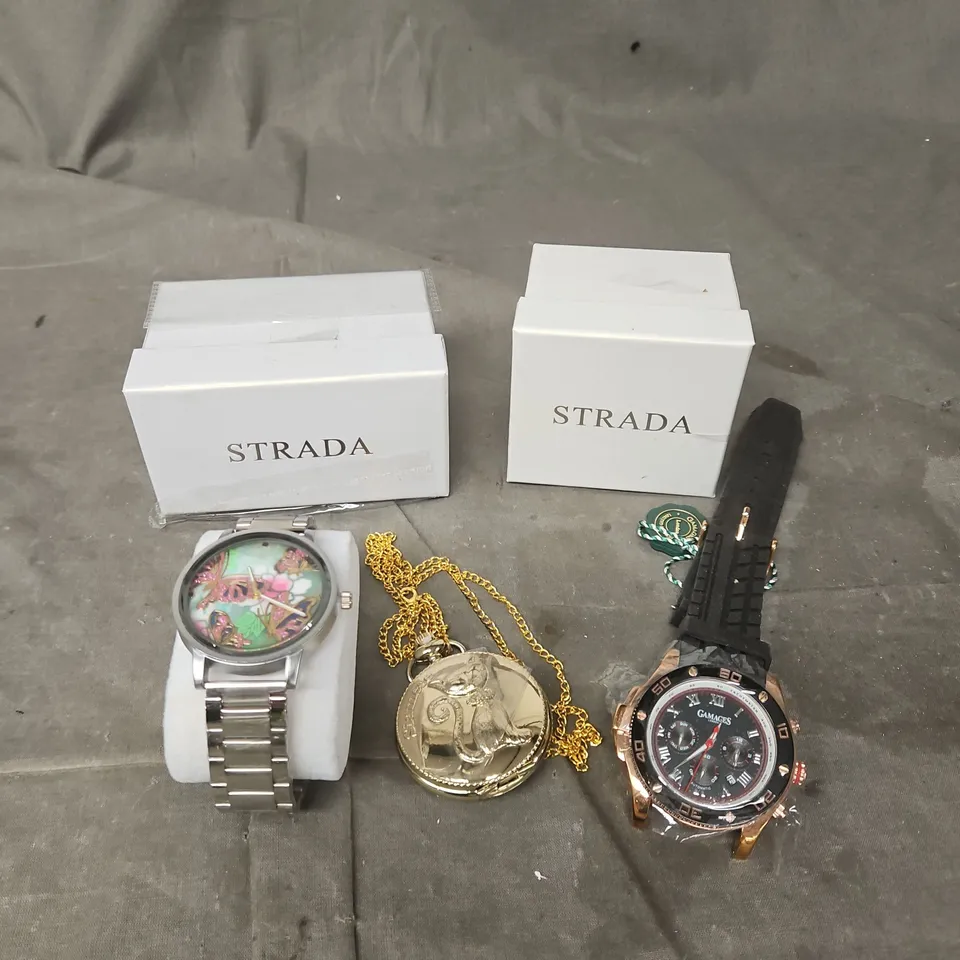 APPROXIMATELY 15 ASSORTED WATCHES IN VARIOUS BRANDS & STYLES 
