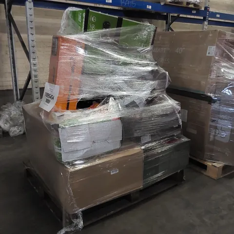 PALLET OF APPROXIMATELY 13 UNPROCESSED RAW RETURN HOUSEHOLD AND ELECTRICAL GOODS TO INCLUDE;