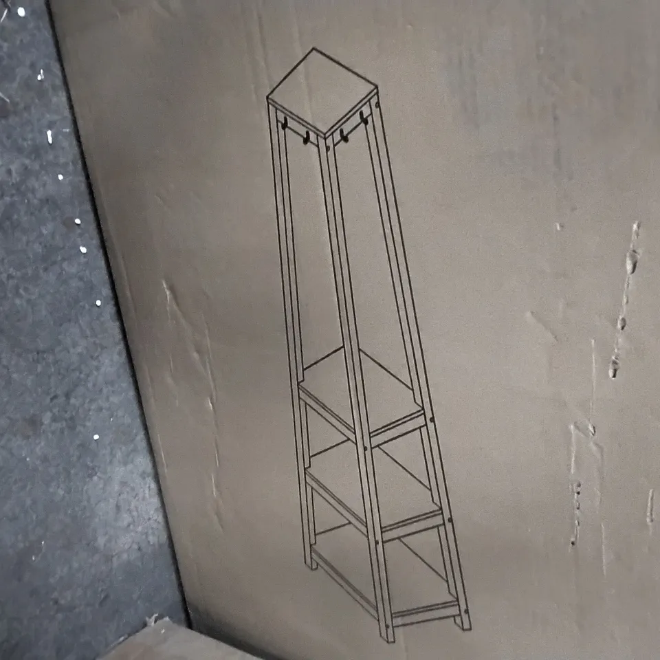 BOXED COMPTON COAT STAND SLATE