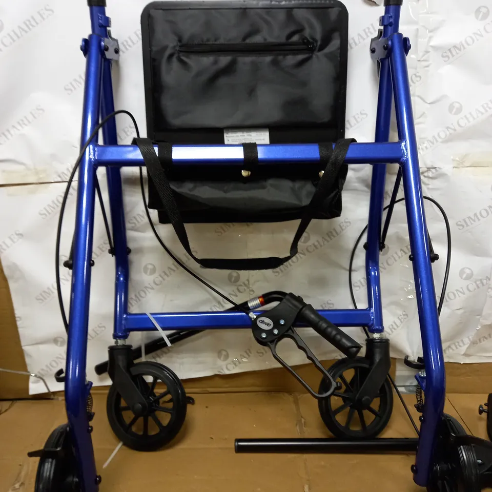 DRIVE R6 ALUMINIUM ROLLATOR WITH PADDED SEAT