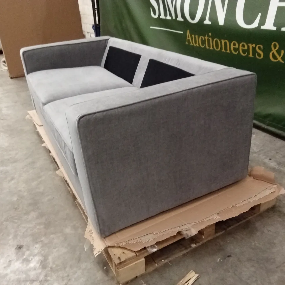 DUSK SOHO SOFA BED - GREY // BACK CUSHIONS MISSING (1 BOX) RRP £799