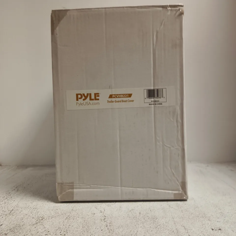 BOXED PYLE TRAILER GUARD BOAT COVER