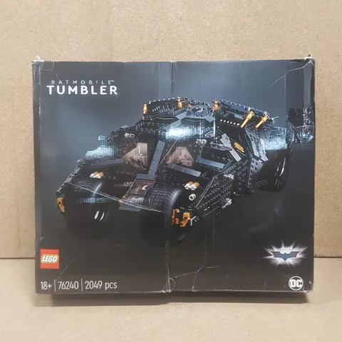 BOXED LEGO 76240 BATMAN THE DARK KNIGHT TRILOGY BATMOBILE TUMBLER 76240