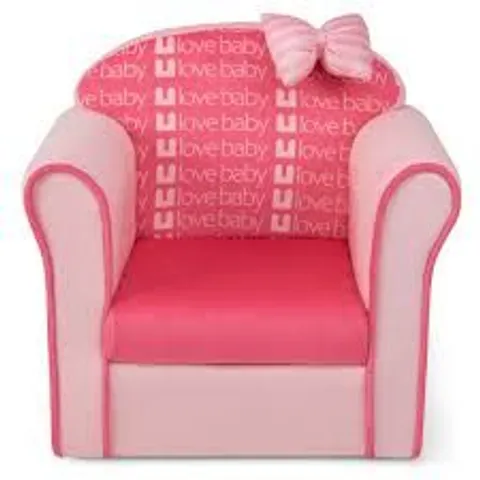 BOXED COSTWAY PINK TODDLER COUCH