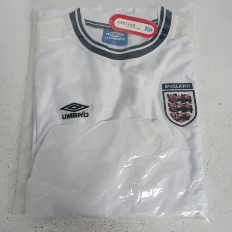BAGGED UMBRO ENGLAND RETRO JERSEY - 2XL