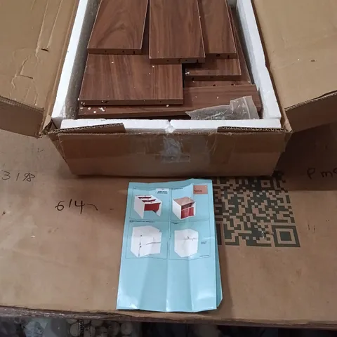 BOXED CABINET - WOOD (1 BOX)