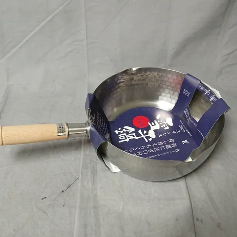 STAINLESS STEEL FRYING PAN WITH WOODEN HANDLE – MADE IN JAPAN