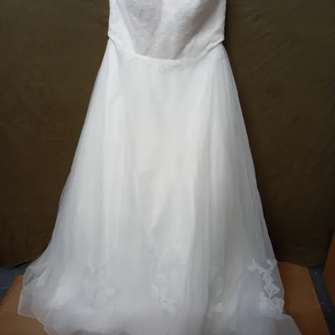 HERAWHITE BRIDAL WHITE WEDDING DRESS - 16