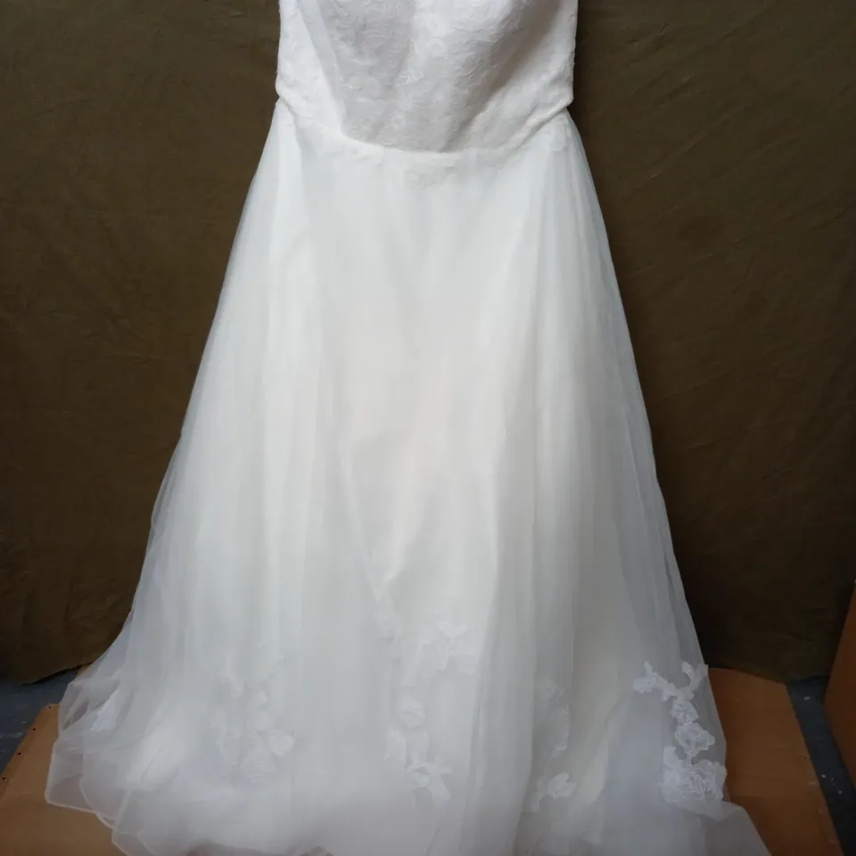 HERAWHITE BRIDAL WHITE WEDDING DRESS - 16