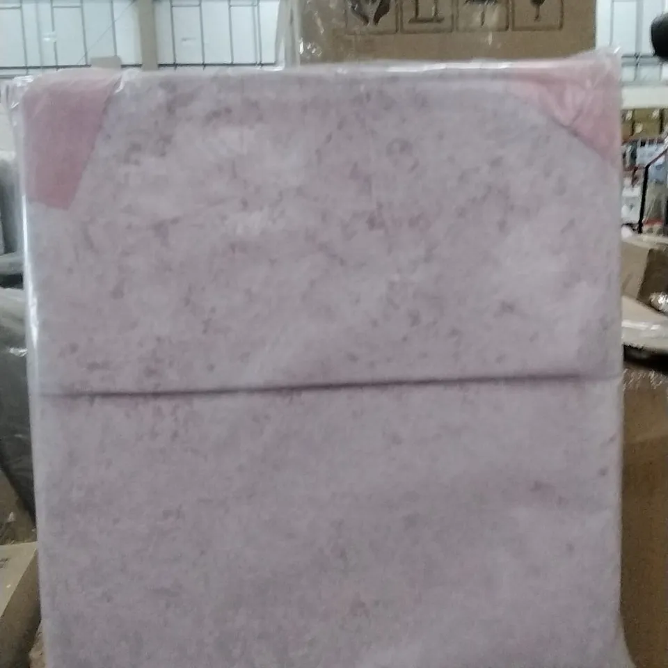 WRAPPED UPHOLSTERED HEADBOARD - DOUBLE IN PINK