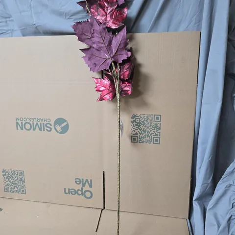 12X GISELA GRAHAM FAUX FLOWER MAPLE LEAF STYLE 