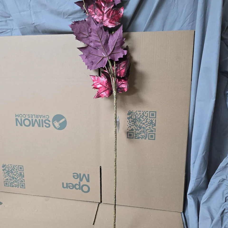 12X GISELA GRAHAM FAUX FLOWER MAPLE LEAF STYLE 