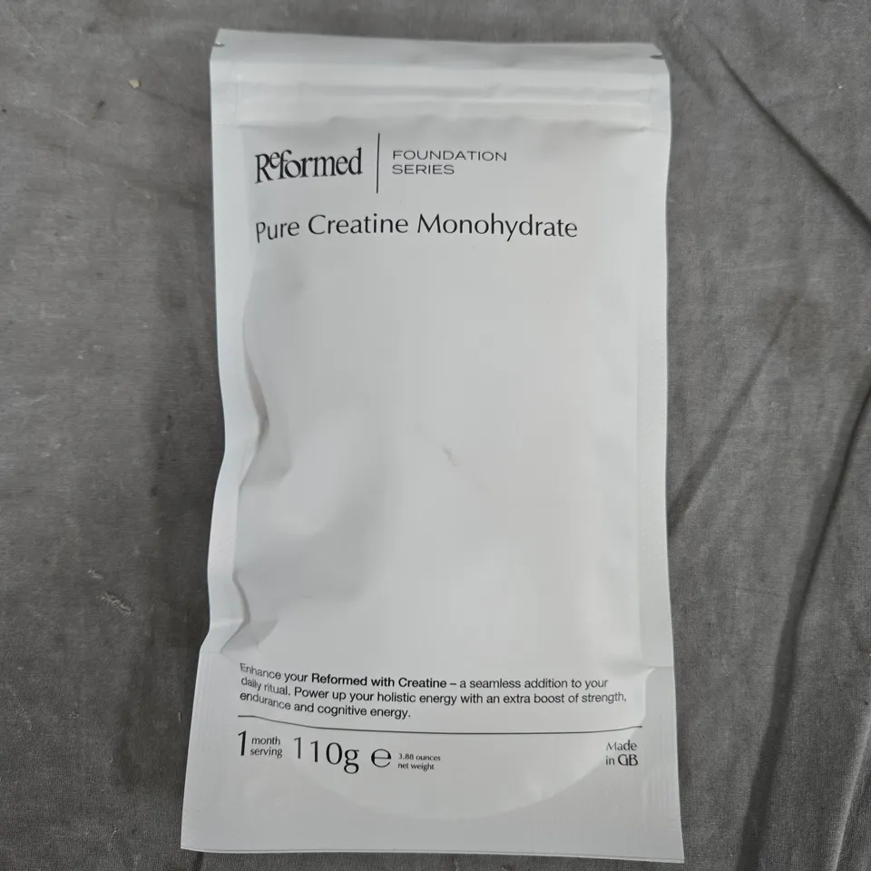 REFORMED FOUNDATION SERIES PURE CREATINE MONOHYDRATE 110G – DIETARY SUPPLEMENT