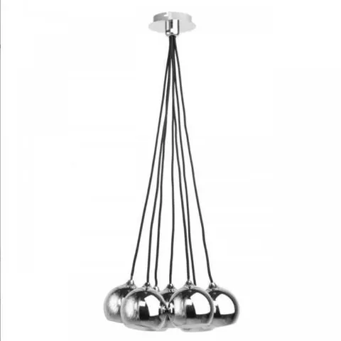 BOXED MILO LIGHTING MEGAPOLIS SPIDER CEILING PENDANT 7 LED LIGHT, CHROME