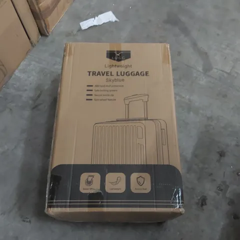 BOXED LUGG LIGHTWEIGHT TRAVEL SUITCASE 