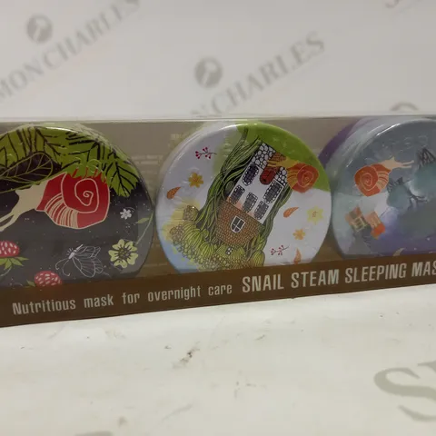 SNAIL STEAM SLEEPING MASK SET