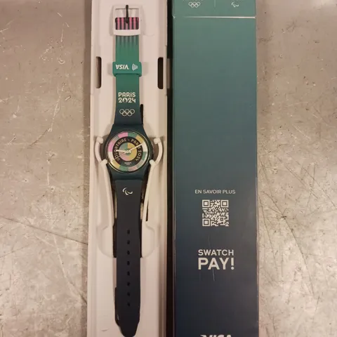 SWATCH OLYMPIC SPECIAL PARIS 2024 WATCH