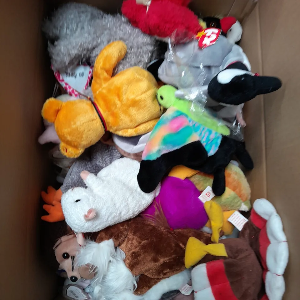 MEDIUM BOX OF ASSORTED TEDDIES