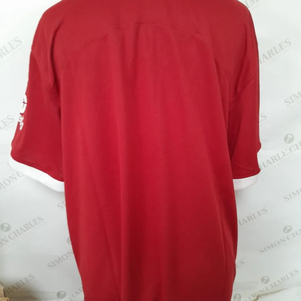 LIERPOOL FC MENS HOME KIT TOP - 2XL