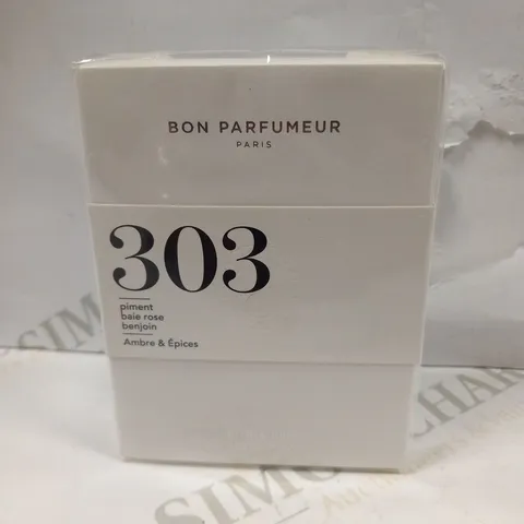 BOXED AND SELAED BON PARFUMEUR PARIS 303 EAU DE PARFUM 30ML