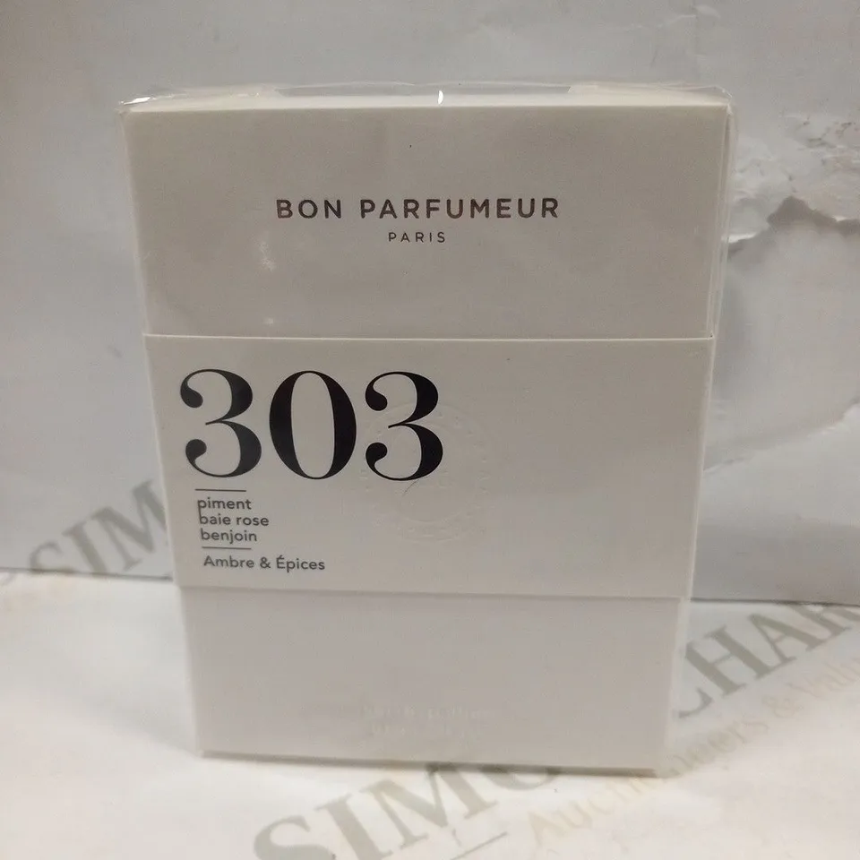 BOXED AND SELAED BON PARFUMEUR PARIS 303 EAU DE PARFUM 30ML